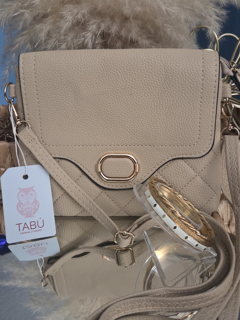 LOW START Monet Bracelet Stack Bundle & NWT TABÚ Taupe Crossbody - Picture 12 of 17